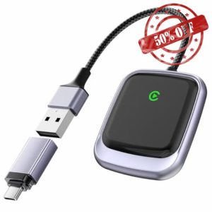 Wireless for Apple Carplay Android Auto Adapter