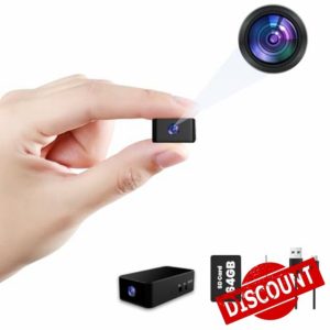 Mini Spy Camera - 64GB Hidden Camera-1080P Mini Camera-Small Camera-Spy Cam