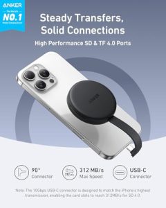 SD Card Reader for iPhone 15/16 Series