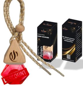 Alien Car Air Freshener | Car Diffuser | Strong Perfume Scent Car Air Freshener Inspired by Alien | 8ml | by The Peaches' Essence