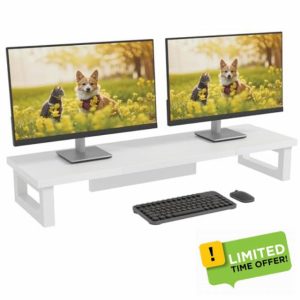 OYRREU Dual Monitor Stand
