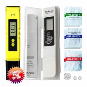 SIGANDG Digital TDS/EC Temperature Meter PH Meter