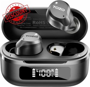 TOZO Hybrid Active Noise Cancelling Earbuds