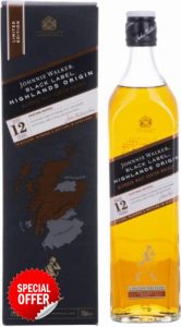 Johnnie Walker Black Label | Highlands Origin | Blended Scotch Whisky | 42% vol | 70cl | Scottish Whisky | Notes of Orange Rind | Marmalade & Honey | Neat or in Mixed Drinks