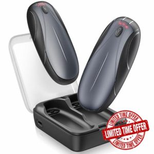 Beuchan Hand Warmers Rechargeable - 2 Pack with Charging Case14000 mAh