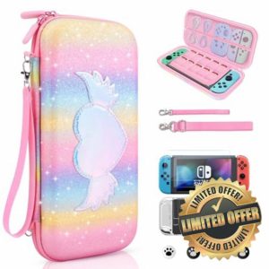 JYPS 10 in1 Carrying Case for Nintendo Switch OLED