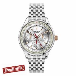 Sekonda Maverick Men’s 43mm Quartz Watch with Analogue Display