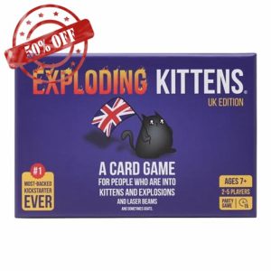 Exploding Kittens UK Edition - UK Exclusive