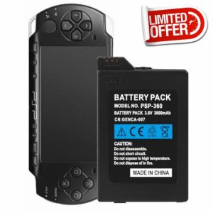 FLSTOR Replacement Battery for Sony PSP 2000/3000