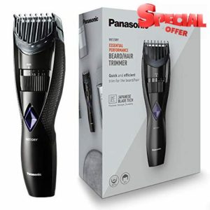 Panasonic ER-GB37 Wet & Dry Electric Beard Trimmer for Men with 20 Cutting Lengths