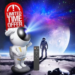 WIEDALK Astronaut Galaxy Projector