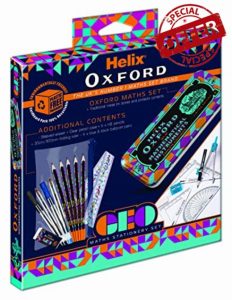 Helix Oxford Geo Complete Maths and Stationery Set - Oxford Maths Set