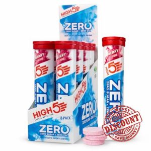 HIGH5 ZERO Electrolyte Tablets | Hydration Tablets Enhanced with Vitamin C | 0 Calories & Sugar Free | Boost Hydration