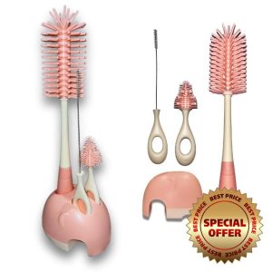 TopTidyHome Baby Bottle Brushes with Stand