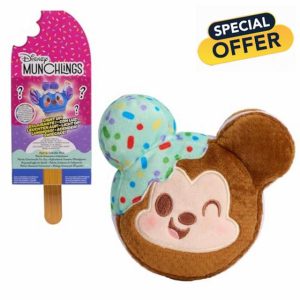 Just Play Disney Munchlings Light-Up Scented Collectible Plush