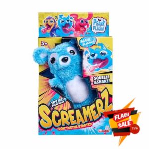 Simba SCREAMERZ Babbling Bear 30cm Interactive soft plush toy suitable age 5 and ove