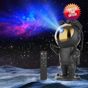 SZPACMATE Astronaut Galaxy Star Projector Starry Night Light