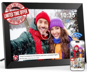 Digital Photo Frame WiFi 10.1 Inch