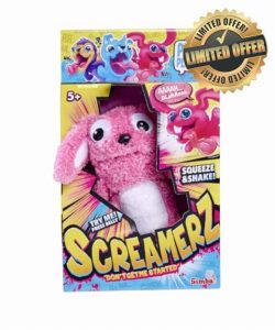 Simba SCREAMERZ Rambling Rabbit 30cm Interactive soft plush toy suitable age 5 and ove