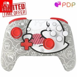PDP Nintendo Switch Rematch GLOW Wireless Controller- Boo-Hoo- With motion