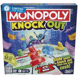 Monopoly Knockout Family Party Board Game - Amazon Exclusive