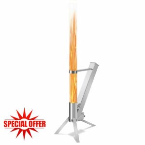 Fiqops Pellet Torch Fire Tube