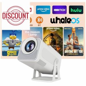 [Netflix-Licensed] HY320 NTV Smart Projector with officially TV Apps