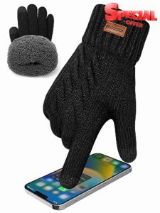 KEECOW Mens Winter Gloves