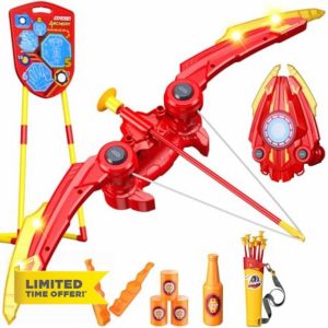 2-in-1 Bow and Arrow Set for Kids