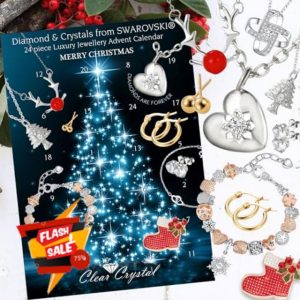 Diamond & Crystal Jewellery Advent Calendar by Clear Crystal