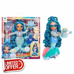 Rainbow High Winter Wonderland - Skyler (Blue) - 28 cm Fashion Doll