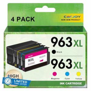 CATJOY 963XL Ink Cartridges Multipack Compatible for HP 963XL HP 963 for HP Officejet Pro 9010 Ink Cartridges