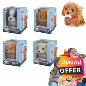 Realistic Robot Puppy Milow - My Realistic Robot Puppy Electronic Pets Uk Sales Toy Dogs That Walk and Bark on a Lead for Kids Interactive Plush Pet Kids Toys