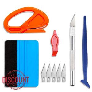 10 Pcs Car Vinyl Wrap Tool kit