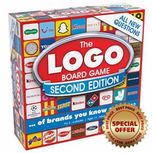 Drumond Park The LOGO Board Game Second Edition - The Family Board Game of Brands and Products You Know and Love
