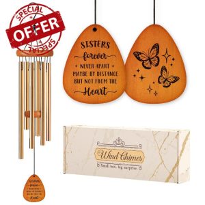 Leebbsin Sister Birthday Gifts idea Wind Chimes