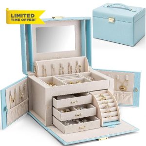 Vlando Large Jewellery Box for Women
