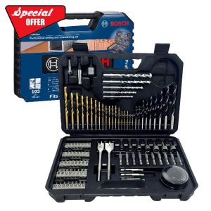 Bosch Professional Professional 2608594070 Mixed Accessory Set (103 Piece)