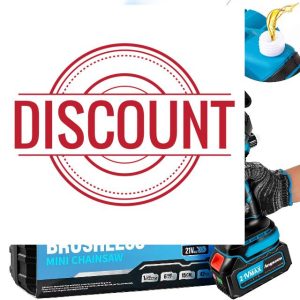 Mini Chainsaw - Brushless Motor 1000W