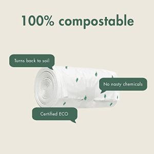 100% Compostable and Biodegradable (Pack of 150 pieces)