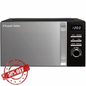 Russell Hobbs Digital Microwave 20L 800W in Black with 5 Power Levels