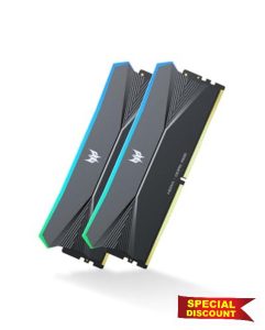 Acer Predator Hera DDR5 RGB RAM 32GB (16GBx2) 6400MHz CL32 Computer Memory (PC5-51200) AMD EXPO Intel XMP Compatible