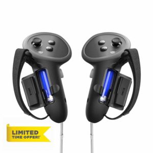 KIWI design G4 Pro Controller Grips Compatible with Meta Quest 3/3S