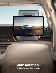 Foldable Backseat Holder for iPad Pro 13/11/10.5/9.7