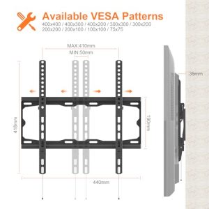 TV Bracket Tilt for 26-65 inches