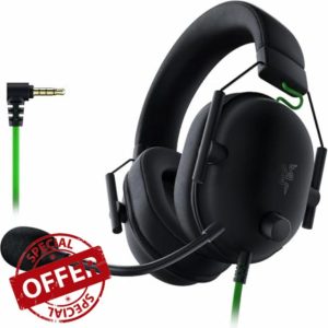 Razer BlackShark V2 X - Multi-Platform Wired Esports Headset (Triforce 50 mm Drivers