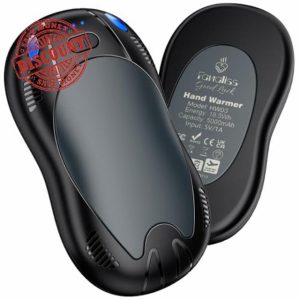FANDLISS 10000mAh Rechargeable Hand Warmers 2 pack