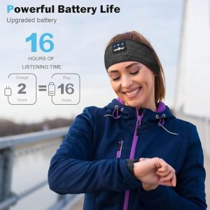 Wireless Music Earphones Tech Gifts for Men Women Teens Yoga Workout Fitness Relax Travel