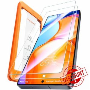 TORRAS for Samsung S25 Ultra Screen Protector [Top Fingerprint ID] [12FT Military Shatterproof] [9H Anti-Scratch] [No Bubbles No Dust] Tempered Glass Samsung Galaxy S25 Ultra Screen Protector