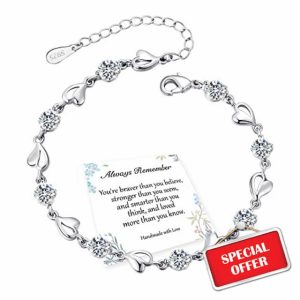 EXGOX Silver Bracelet for Women